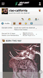 Mobile Screenshot of ciao-california.deviantart.com