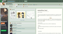 Desktop Screenshot of kankushino.deviantart.com