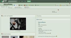 Desktop Screenshot of darkwolfkatara.deviantart.com