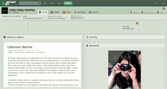 Desktop Screenshot of crazy-crazy-monkey.deviantart.com