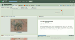 Desktop Screenshot of empty-vessel.deviantart.com