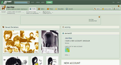 Desktop Screenshot of joo-hee.deviantart.com