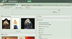 Desktop Screenshot of olivier-m-armstrong.deviantart.com