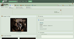 Desktop Screenshot of diwako.deviantart.com