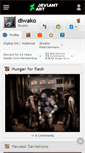 Mobile Screenshot of diwako.deviantart.com