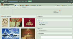 Desktop Screenshot of designerdreamss.deviantart.com