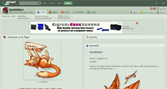 Desktop Screenshot of darkkittie1.deviantart.com