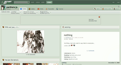 Desktop Screenshot of panthera-ja.deviantart.com