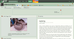 Desktop Screenshot of hiddenxinxshadows.deviantart.com