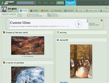 Tablet Screenshot of an-gora.deviantart.com