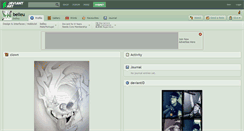 Desktop Screenshot of belleu.deviantart.com
