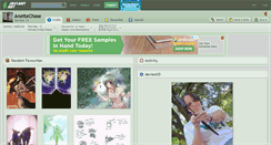 Desktop Screenshot of anettechase.deviantart.com