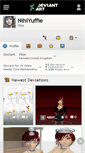 Mobile Screenshot of nihiyuffie.deviantart.com