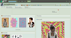 Desktop Screenshot of carnivalleresources.deviantart.com