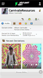 Mobile Screenshot of carnivalleresources.deviantart.com