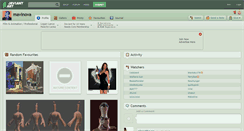 Desktop Screenshot of mavinova.deviantart.com