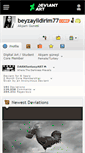 Mobile Screenshot of beyzayildirim77.deviantart.com