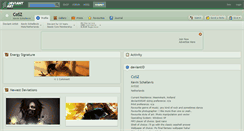 Desktop Screenshot of cosz.deviantart.com