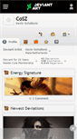 Mobile Screenshot of cosz.deviantart.com