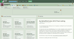 Desktop Screenshot of nessade99.deviantart.com