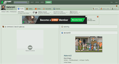 Desktop Screenshot of matoro62.deviantart.com