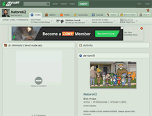 Tablet Screenshot of matoro62.deviantart.com
