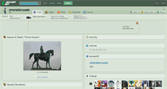 Desktop Screenshot of emeraldcrusade.deviantart.com