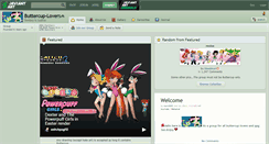 Desktop Screenshot of buttercup-lovers.deviantart.com