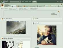 Tablet Screenshot of esstisch.deviantart.com