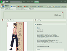 Tablet Screenshot of ibishi.deviantart.com