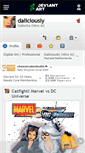 Mobile Screenshot of daliciously.deviantart.com