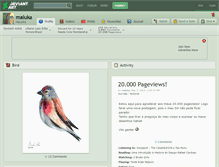 Tablet Screenshot of maluka.deviantart.com