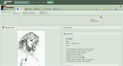 Desktop Screenshot of bengaly.deviantart.com