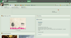 Desktop Screenshot of limeshot.deviantart.com