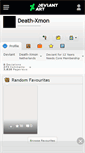 Mobile Screenshot of death-xmon.deviantart.com
