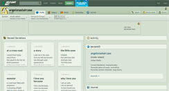 Desktop Screenshot of angelonastaircase.deviantart.com