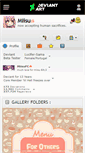 Mobile Screenshot of miisu.deviantart.com