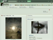Tablet Screenshot of dex78v2.deviantart.com