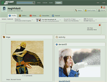 Tablet Screenshot of megwhiteiii.deviantart.com