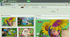 Desktop Screenshot of fluffypocket.deviantart.com
