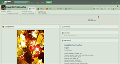 Desktop Screenshot of caughtinthecrossfire.deviantart.com