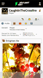 Mobile Screenshot of caughtinthecrossfire.deviantart.com