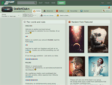 Tablet Screenshot of grafartclub.deviantart.com