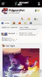Mobile Screenshot of pidgeonspen.deviantart.com
