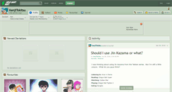 Desktop Screenshot of kenjitokitsu.deviantart.com