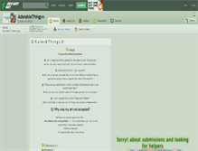 Tablet Screenshot of adorablethings.deviantart.com