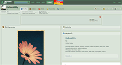Desktop Screenshot of helloxxkitty.deviantart.com