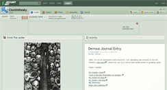 Desktop Screenshot of clockinthesky.deviantart.com