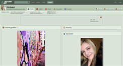 Desktop Screenshot of din0saur.deviantart.com