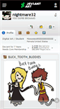 Mobile Screenshot of nightmare32.deviantart.com